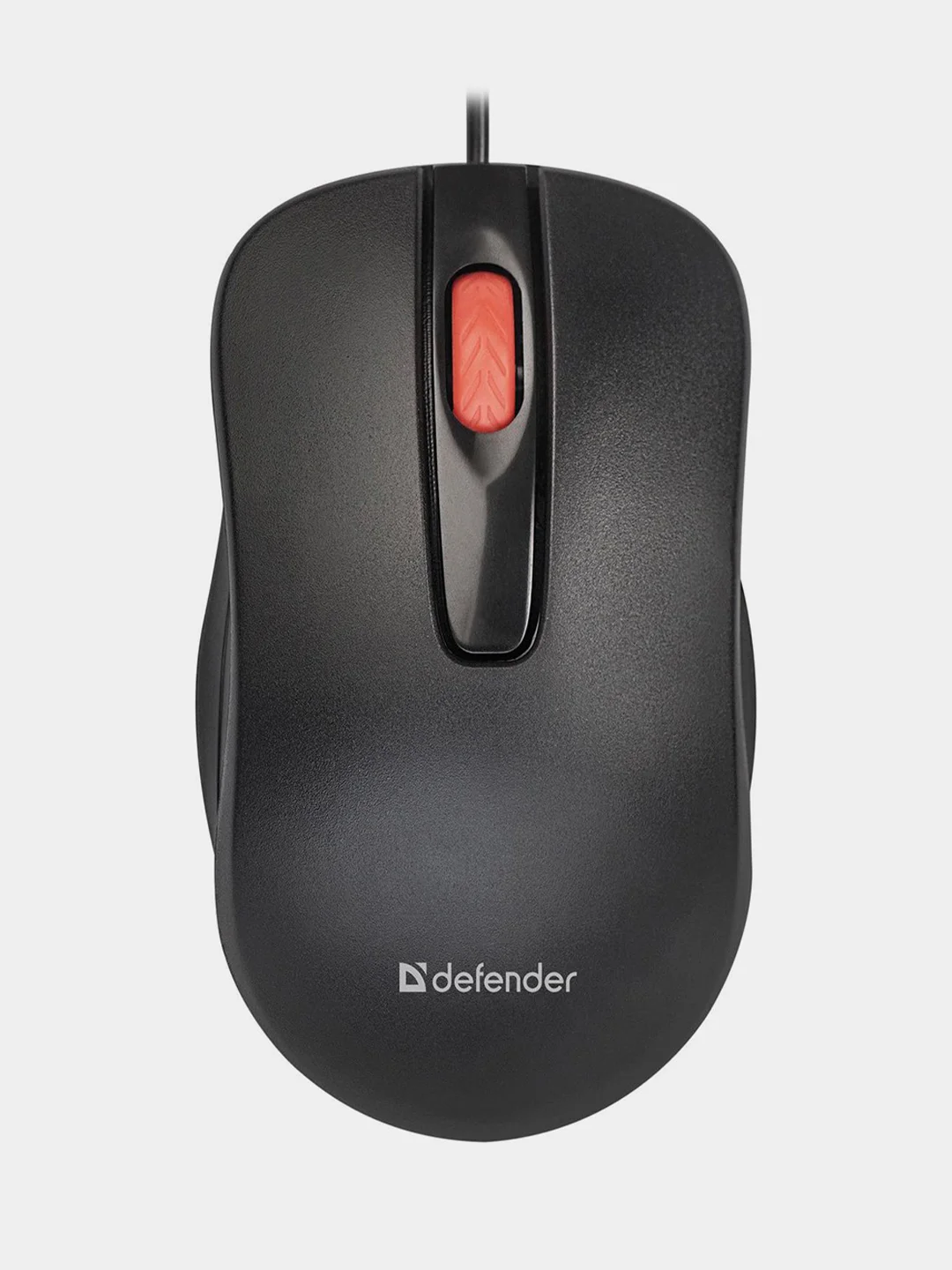 Мышь Defender Point силиконовое колесо, черная