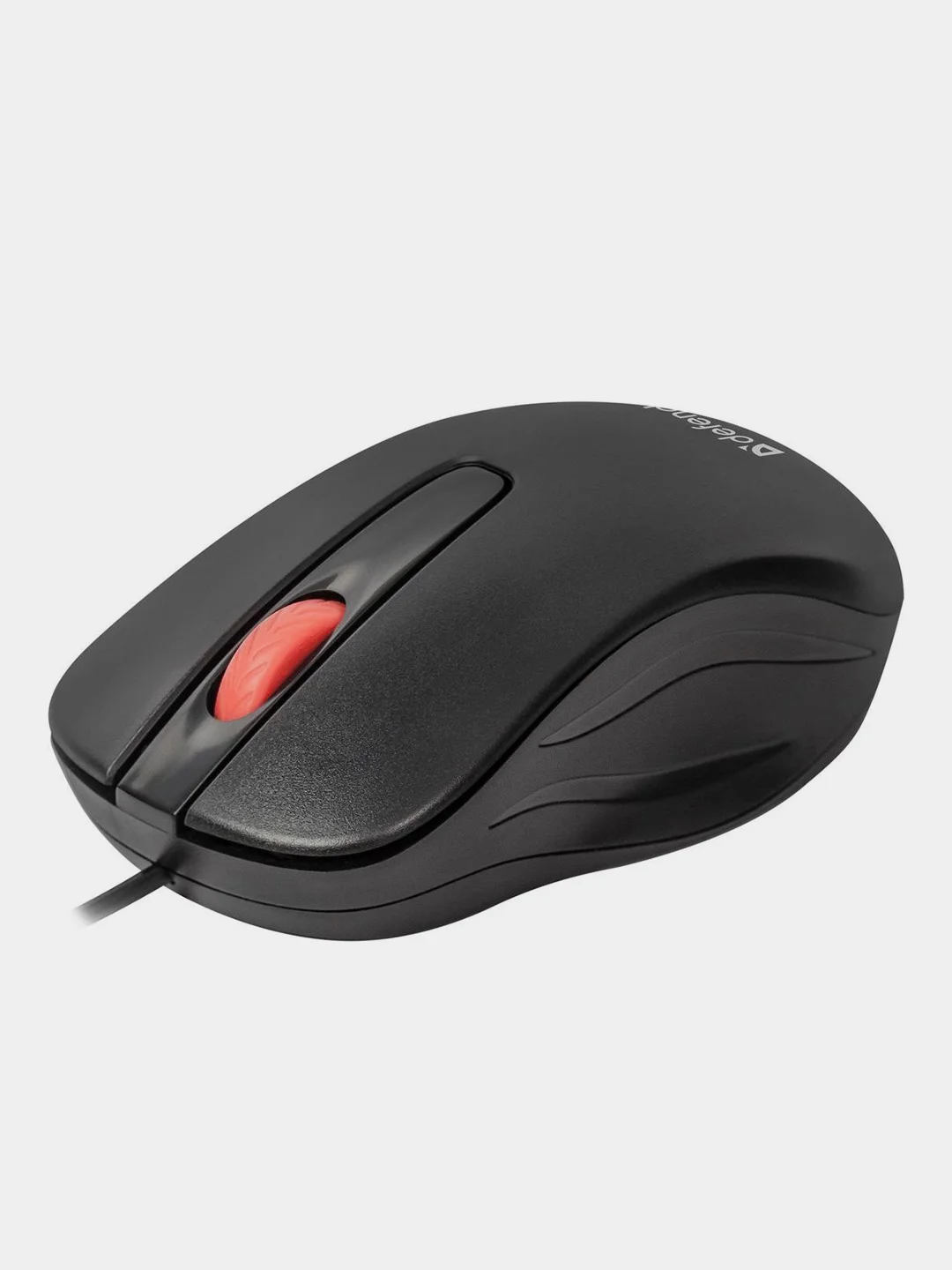 Мышь Defender Point силиконовое колесо, черная