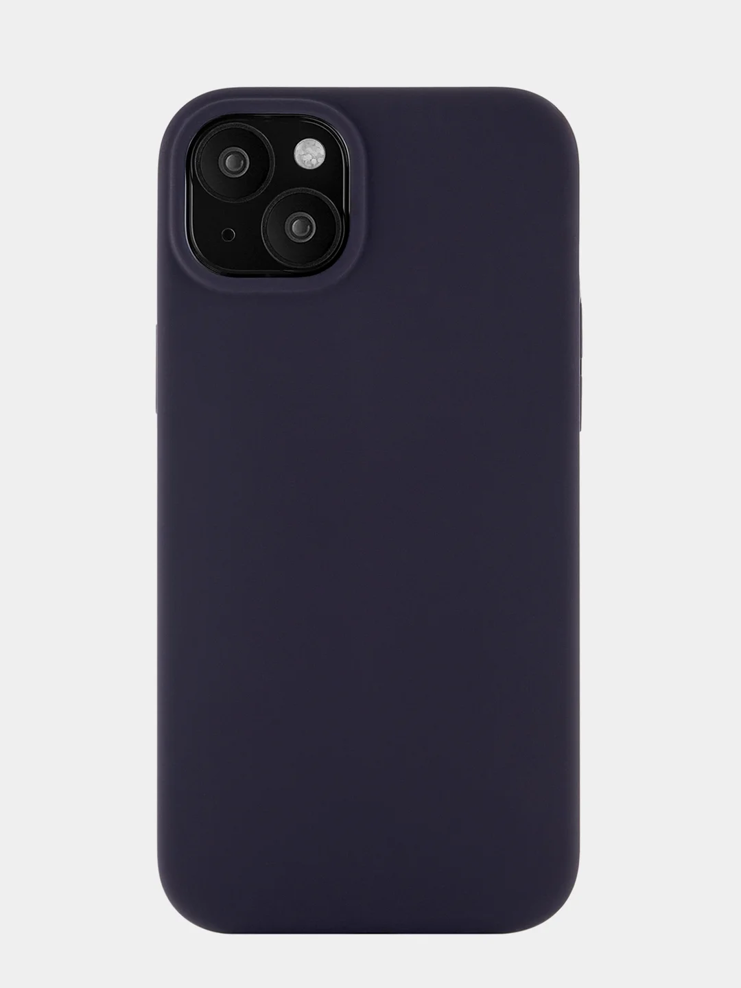 Фиолетовый чехол для iPhone 15 Plus uBear Touch Mag Case, MagSafe совместимый, софт-тач
