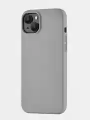 Серый чехол для iPhone 15 Plus uBear Touch Mag Case, MagSafe совместимый, софт-тач