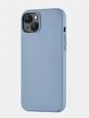 Светло-синий чехол для iPhone 15 Plus uBear Touch Mag Case, MagSafe совместимый, софт-тач