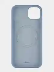 Светло-синий чехол для iPhone 15 Plus uBear Touch Mag Case, MagSafe совместимый, софт-тач