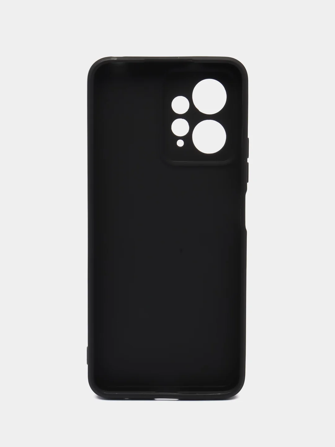 Черный чехол для Redmi Note 12 4G (Редми Нот 12 4Г), силиконовый, матовый