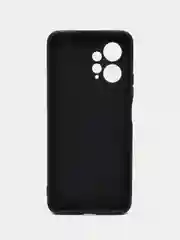 Черный чехол для Redmi Note 12 4G (Редми Нот 12 4Г), силиконовый, матовый