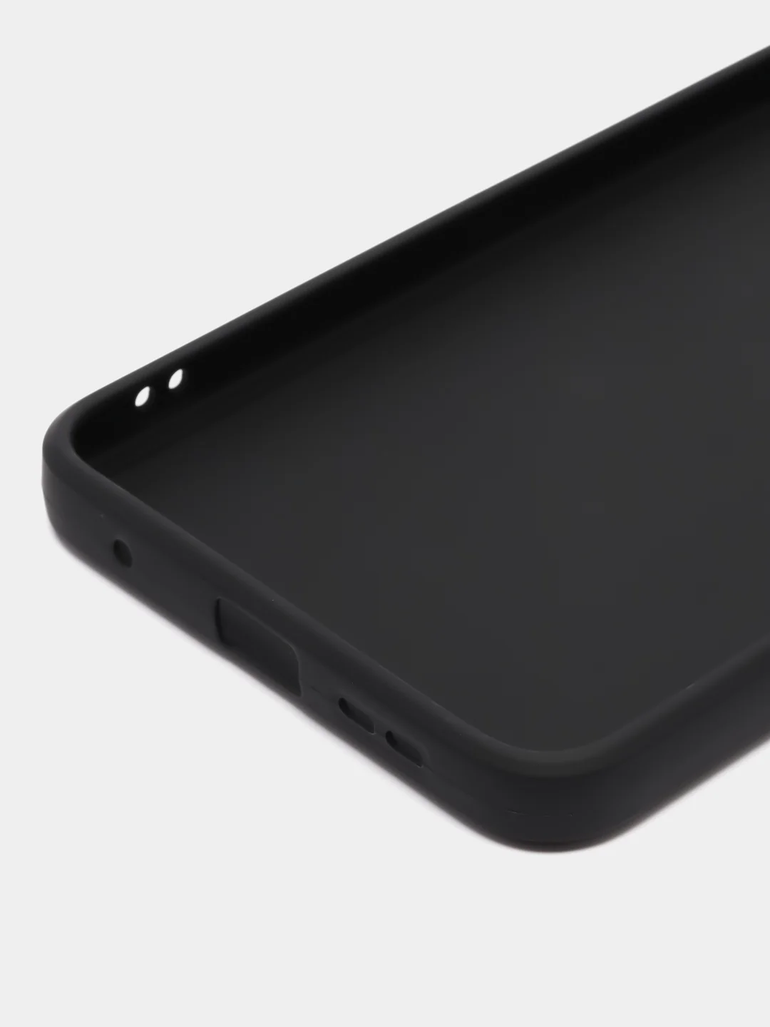 Черный чехол для Redmi Note 12 4G (Редми Нот 12 4Г), силиконовый, матовый