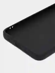 Черный чехол для Redmi Note 12 4G (Редми Нот 12 4Г), силиконовый, матовый