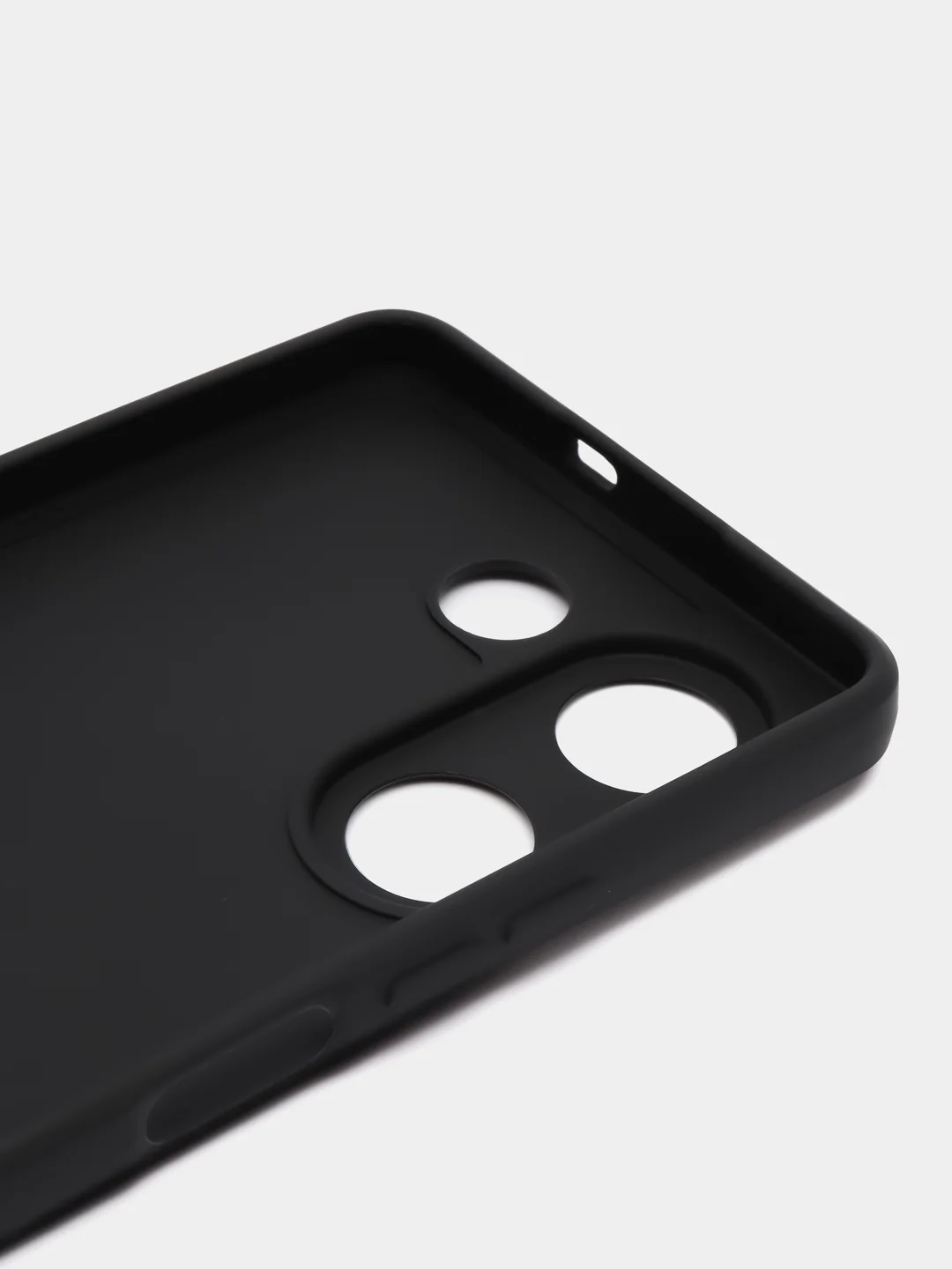 Черный силиконовый чехол для Tecno Camon 20 / Camon 20 Pro 4G (Техно Камон 20 Про), прозрачный