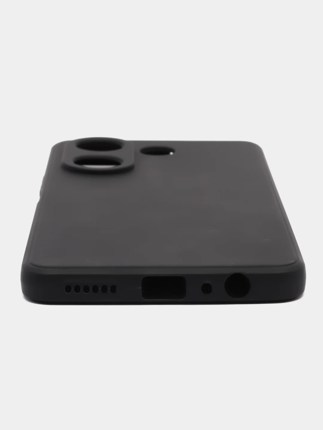Черный силиконовый чехол для Tecno Camon 20 / Camon 20 Pro 4G (Техно Камон 20 Про), прозрачный