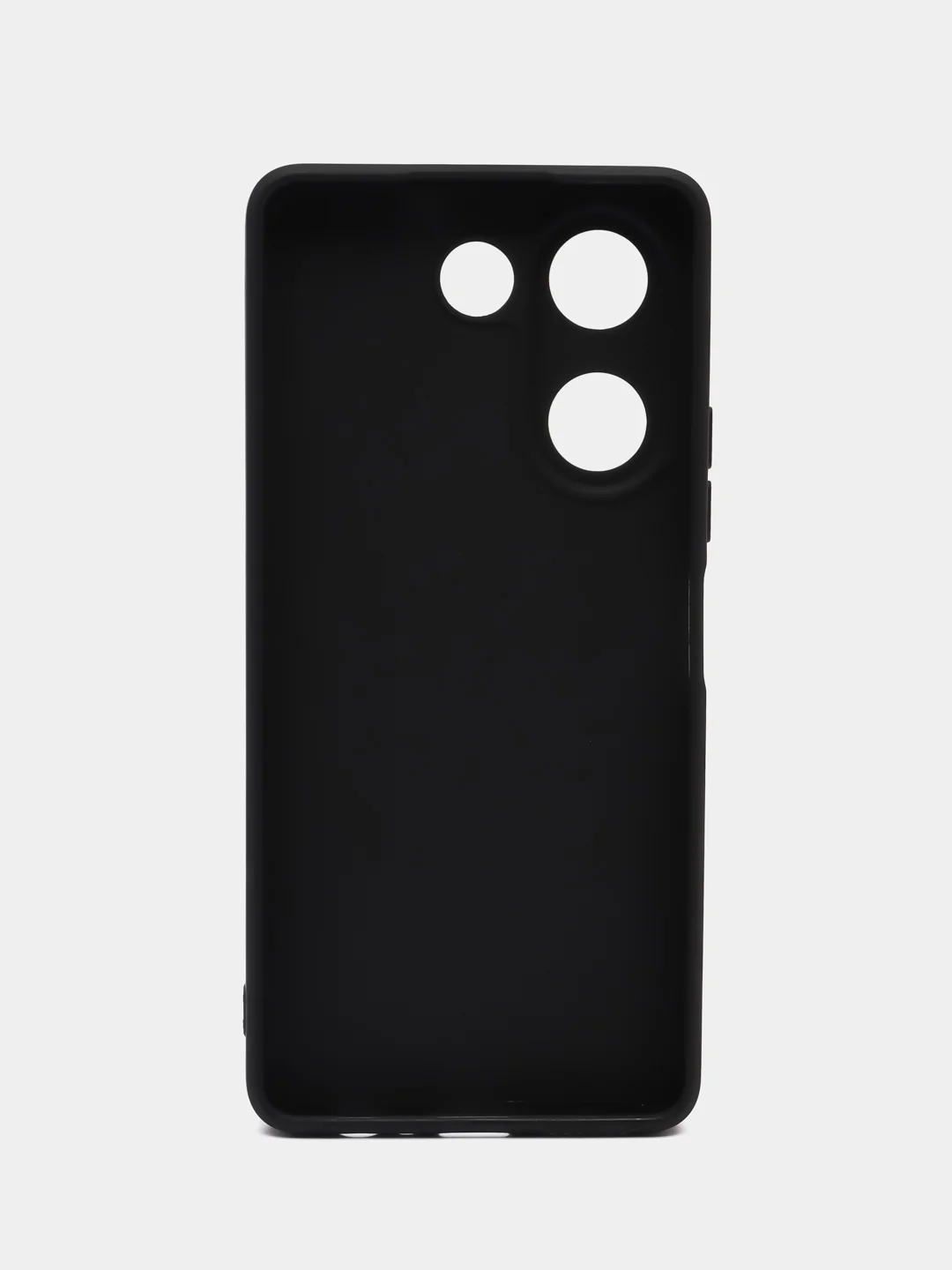 Черный силиконовый чехол для Tecno Camon 20 / Camon 20 Pro 4G (Техно Камон 20 Про), прозрачный