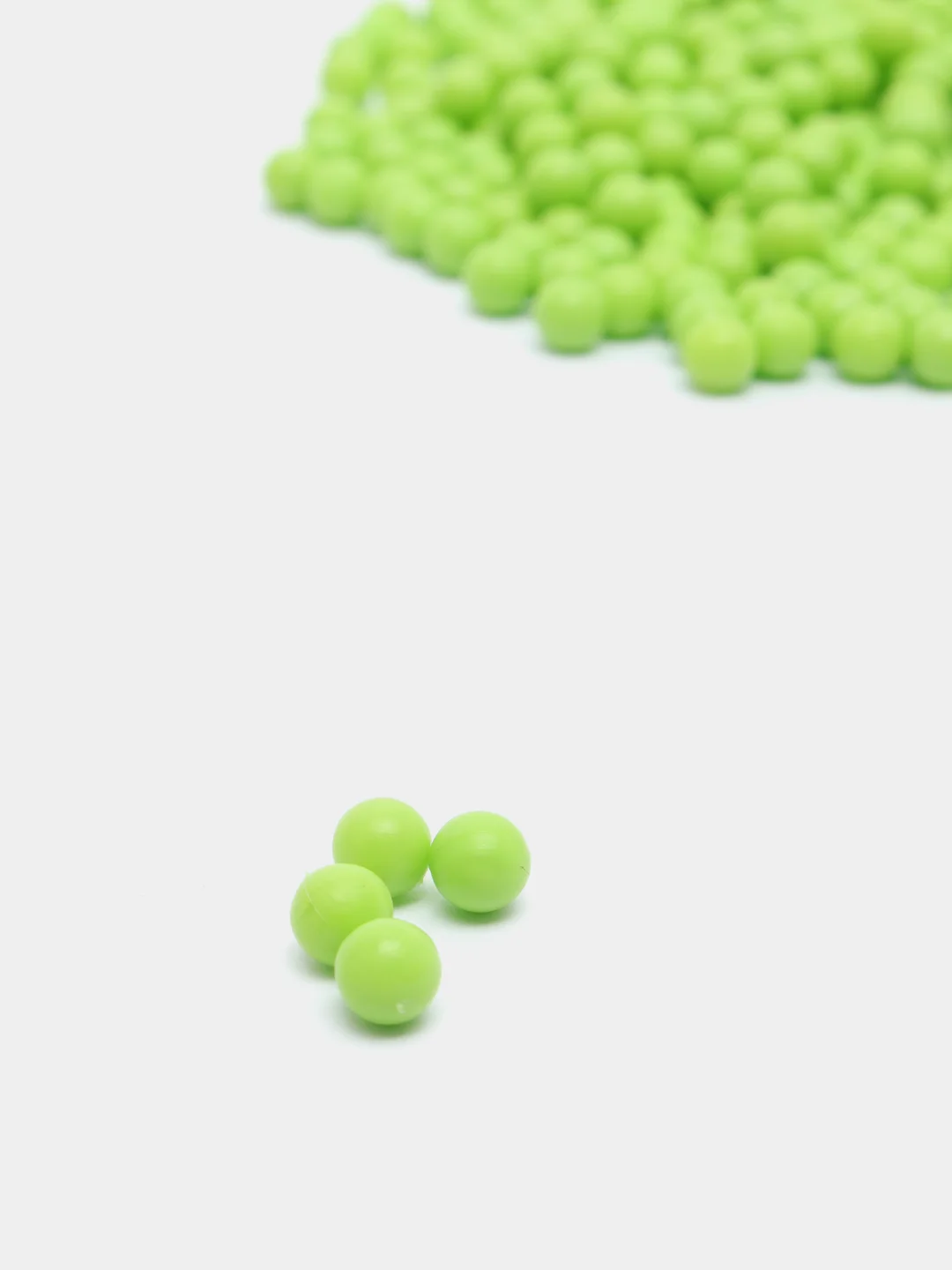 Зеленые пульки для игрушечного оружия, 6 мм, 10 000 штук, Colorplast (1-155/зеленый)