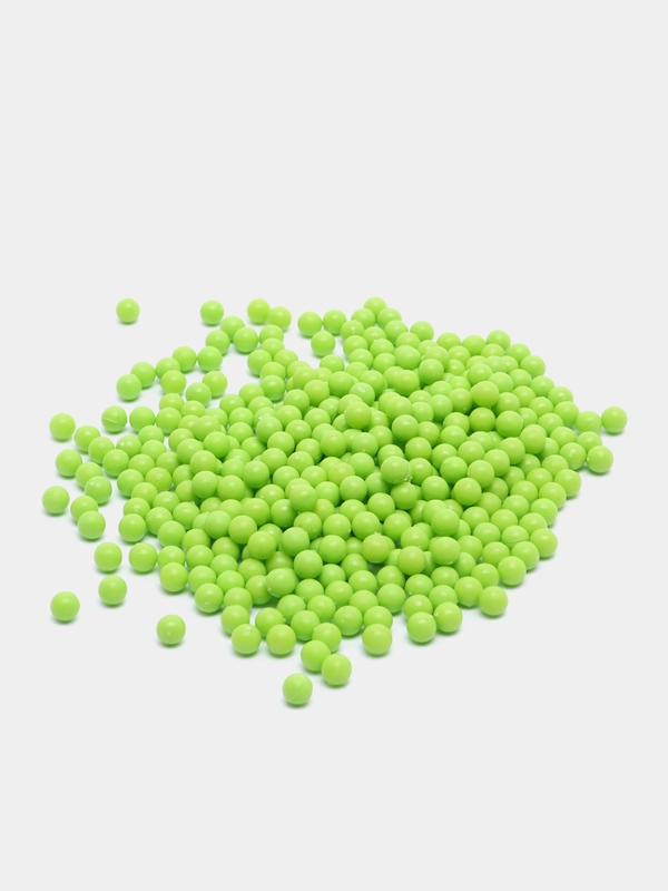 Зеленые пульки для игрушечного оружия, 6 мм, 10 000 штук, Colorplast (1-155/зеленый)