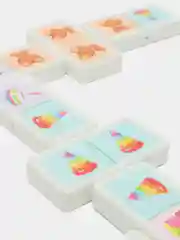 Детское домино с рисунком "Предметы", 28 элементов, Colorplast (1091)