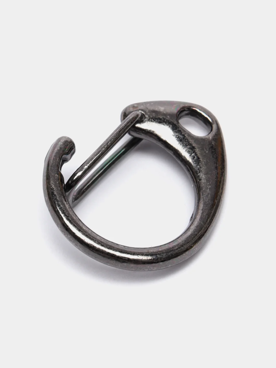 Черный карабин металлический, 2 штуки