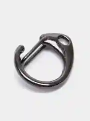 Черный карабин металлический, 2 штуки
