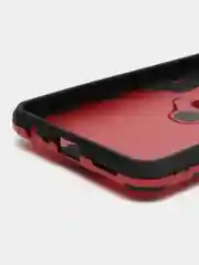 Красный чехол противоударный, с кольцом на Realme C55 (Реалми С55)