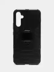 Черный чехол противоударный, с кольцом, на Samsung Galaxy A34 (Самсунг Галакси А34)