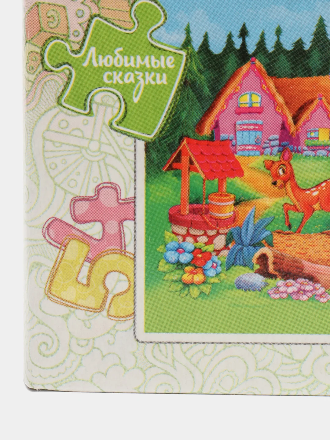 Бронзовый мини-пазлы "Любимые сказки", 54 элемента