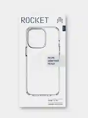 Чехол для iPhone 15 Pro Rocket Prime, TPU+PC, прозрачный