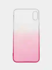 Розовый чехол для Apple iPhone 11 Pro Max, XS Max, прозрачный с градиентом