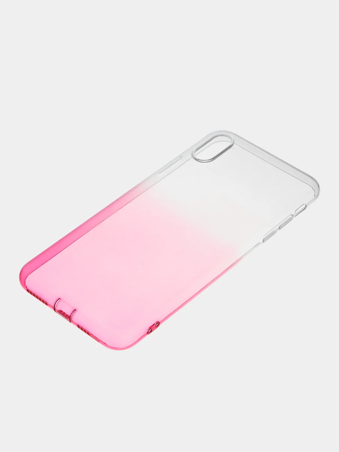 Розовый чехол для Apple iPhone 11 Pro Max, XS Max, прозрачный с градиентом