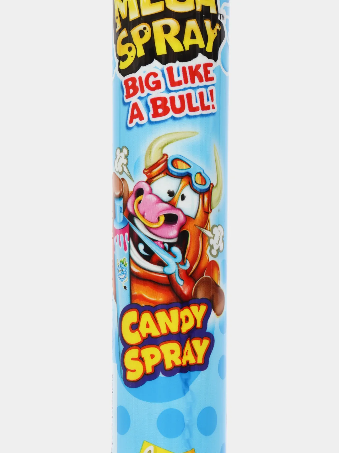Жидкая конфета MEGA Spray Johny Bee со вкусом синей малины, 105 мл