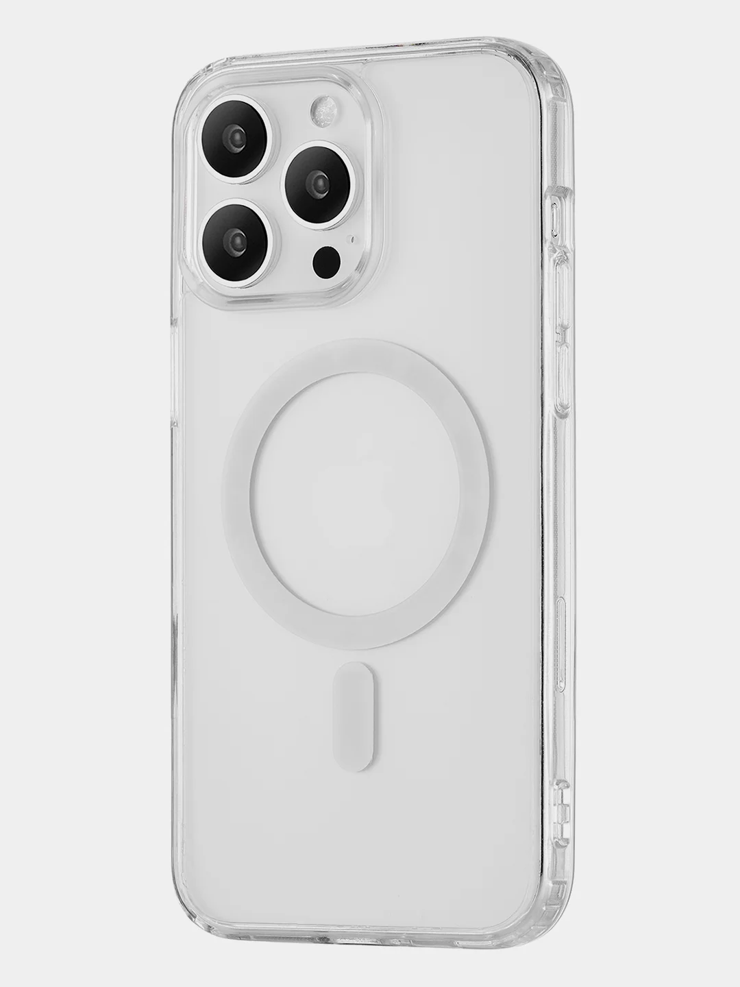 Чехол для iPhone 15 Pro Max Rocket Prime MagSafe совместимый, TPU+PC прозрачный