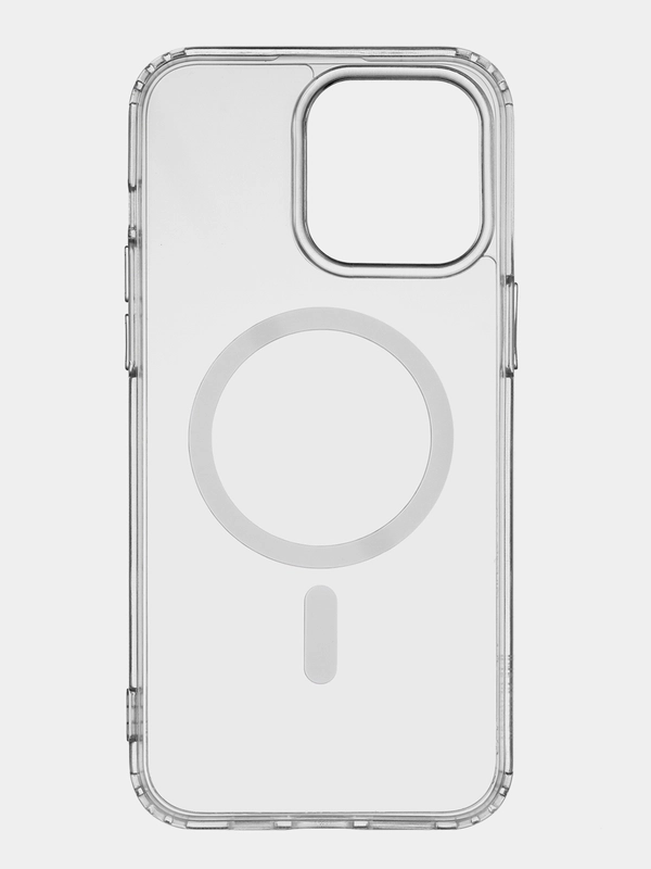 Чехол для iPhone 15 Pro Max Rocket Prime MagSafe совместимый, TPU+PC прозрачный