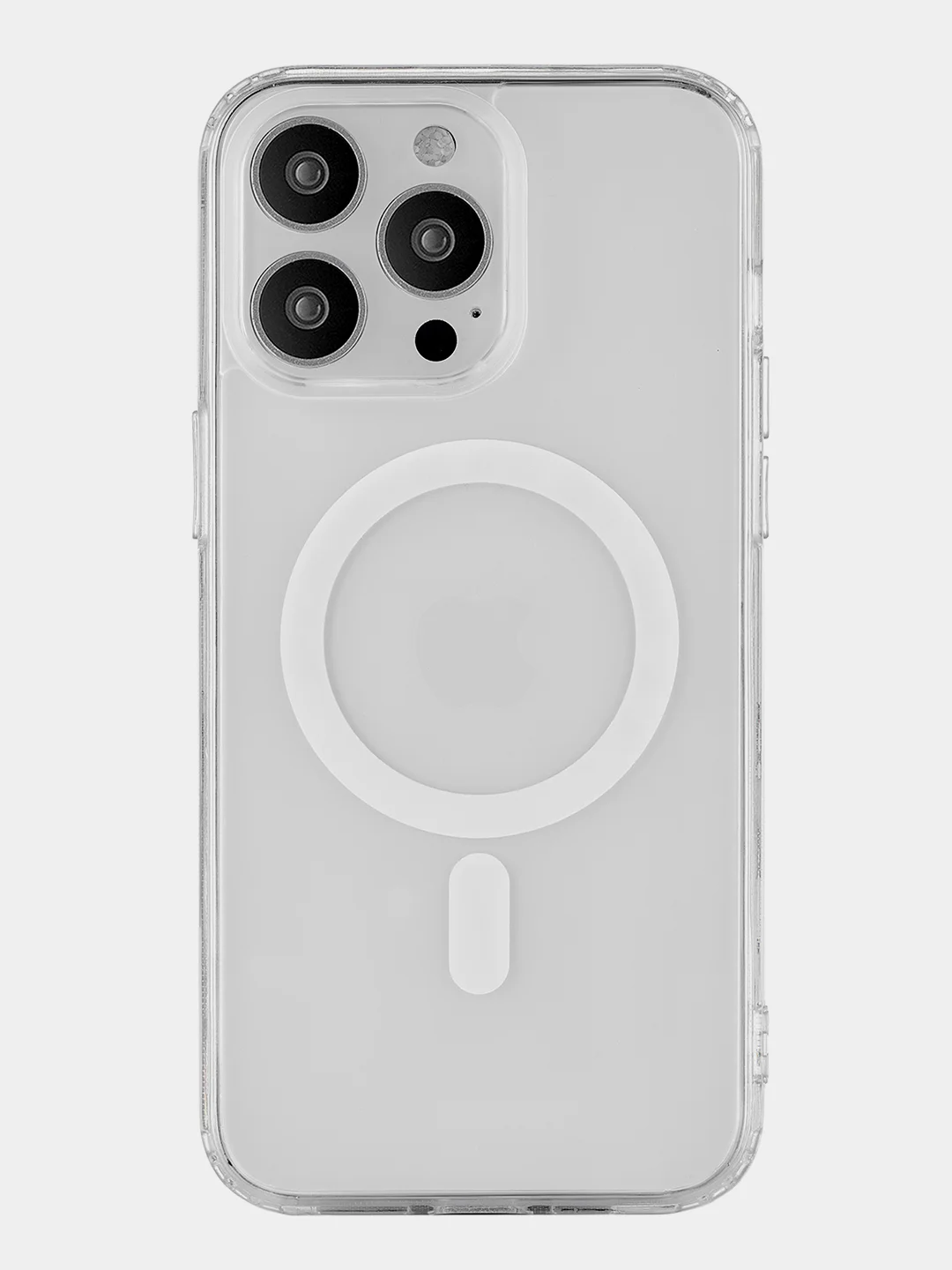 Чехол для iPhone 15 Pro Max Rocket Prime MagSafe совместимый, TPU+PC прозрачный