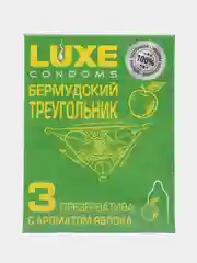 Презервативы Luxe "Бермудский треугольник" с ароматом яблока (АКЦИЯ 3уп по 3шт)