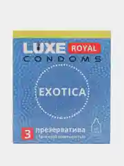 Презервативы Luxe Royal Exotica с точечной поверхностью, 3 шт