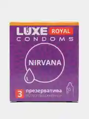 Презервативы Luxe Royal NIRVANA особо увлажненные, 3 шт