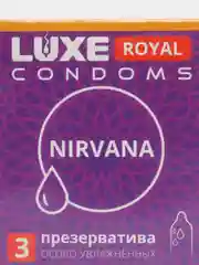 Презервативы Luxe Royal NIRVANA особо увлажненные, 3 шт