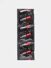 Презервативы Luxe Royal Sex Machine с рифленой поверхностью, 3 шт