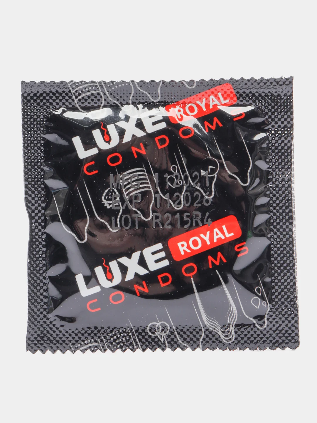Презервативы Luxe Royal Sex Machine с рифленой поверхностью, 3 шт
