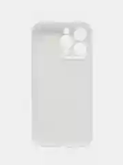 Белый силиконовый чехол для Apple iPhone 15 Pro Max (Айфон 15 Про Макс)