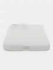 Белый силиконовый чехол для Apple iPhone 15 Pro Max (Айфон 15 Про Макс)