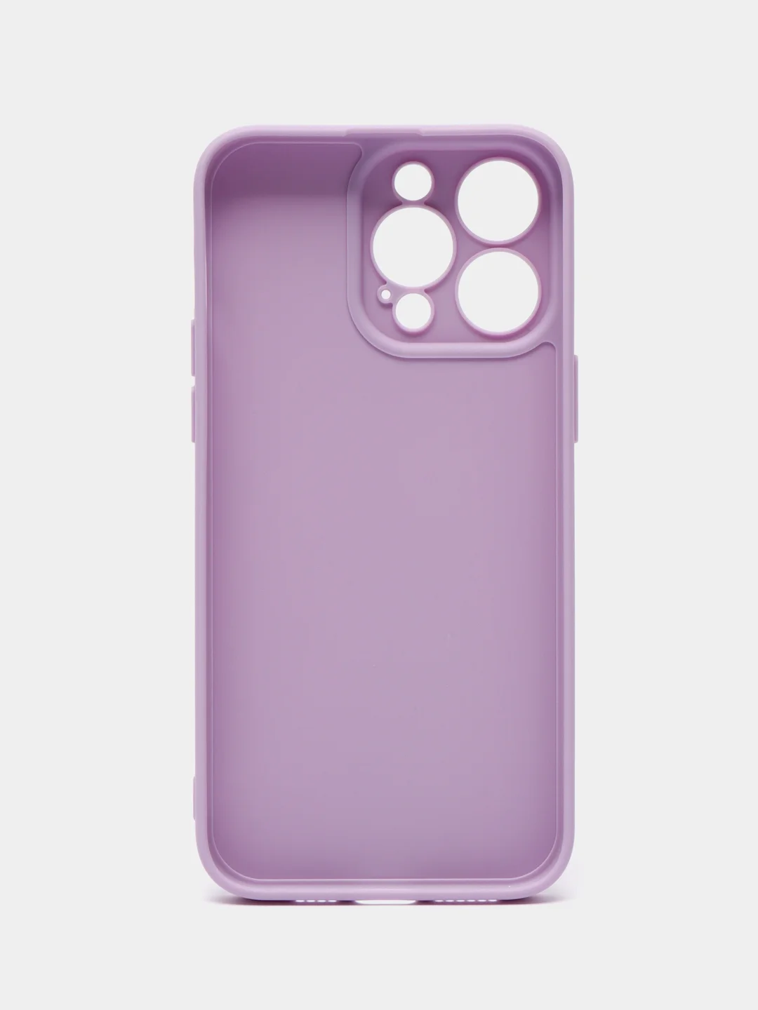 Лавандовый силиконовый чехол для Apple iPhone 15 Pro Max (Айфон 15 Про Макс)