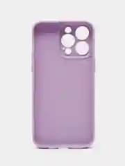 Лавандовый силиконовый чехол для Apple iPhone 15 Pro Max (Айфон 15 Про Макс)
