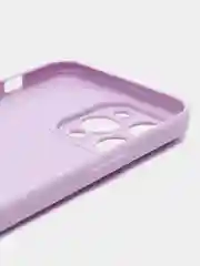 Лавандовый силиконовый чехол для Apple iPhone 15 Pro Max (Айфон 15 Про Макс)
