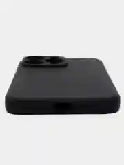 Черный силиконовый чехол для Apple iPhone 15 Pro Max (Айфон 15 Про Макс)