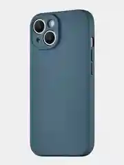 Темно-синий чехол для iPhone 15 Rocket Sense, soft-touch, TPU