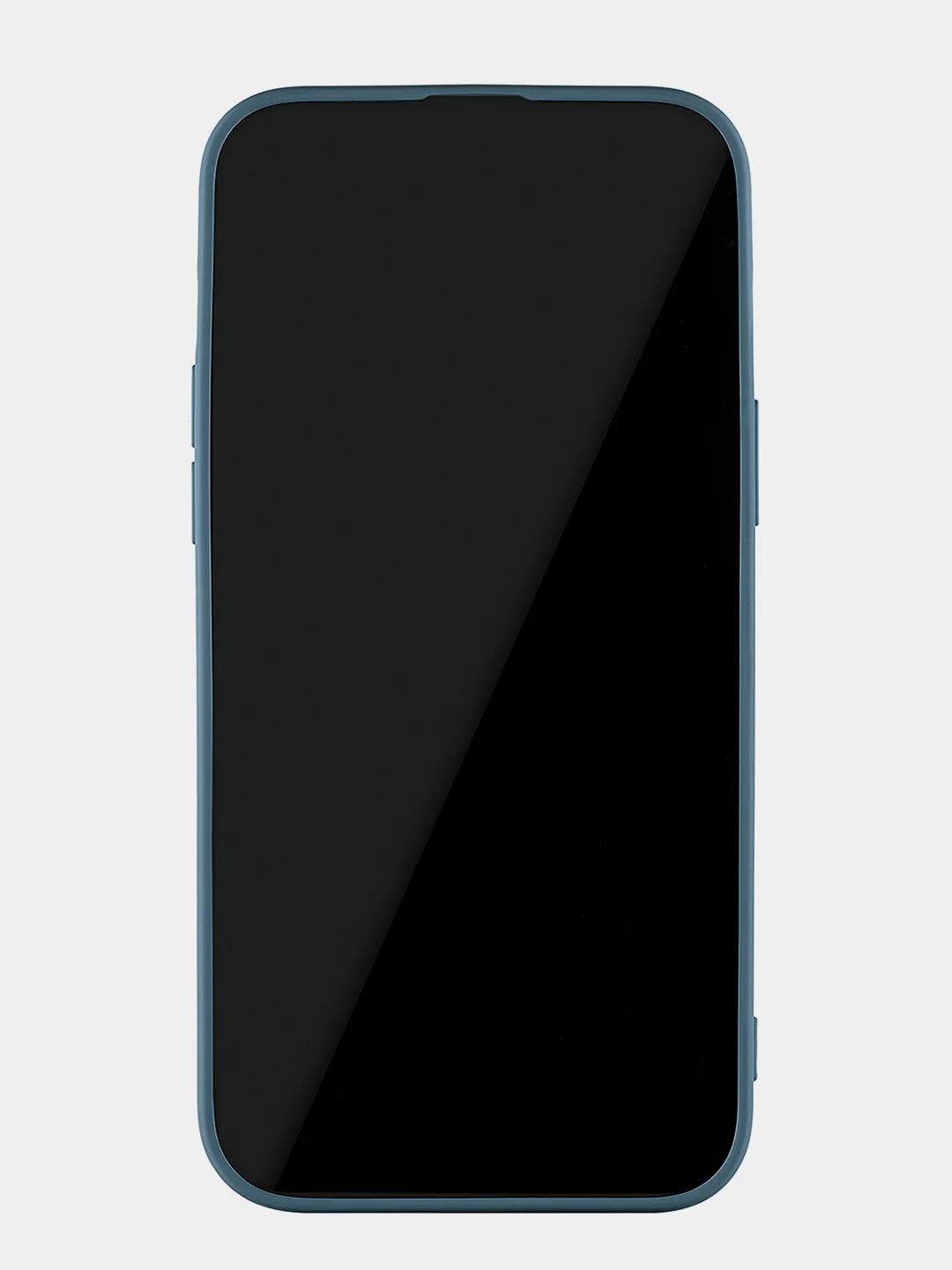 Темно-синий чехол для iPhone 15 Rocket Sense, soft-touch, TPU