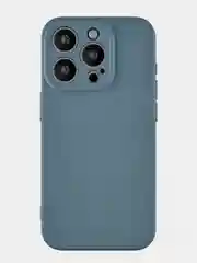 Темно-синий чехол для iPhone 15 Pro Rocket Sense, soft-touch, TPU