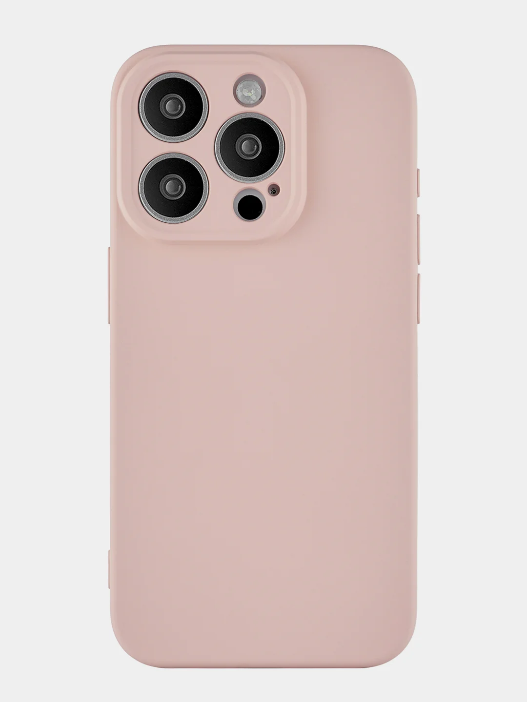 Розовый чехол для iPhone 15 Pro Rocket Sense, soft-touch, TPU