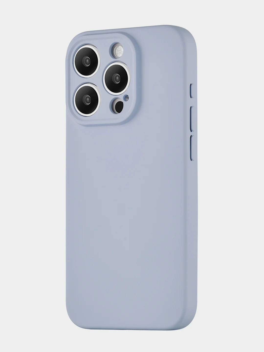 Лавандовый чехол для iPhone 15 Pro Rocket Sense, soft-touch, TPU