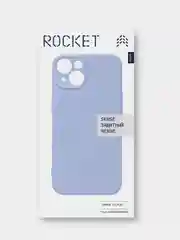 Лавандовый чехол для iPhone 15 Plus Rocket Sense, soft-touch, TPU