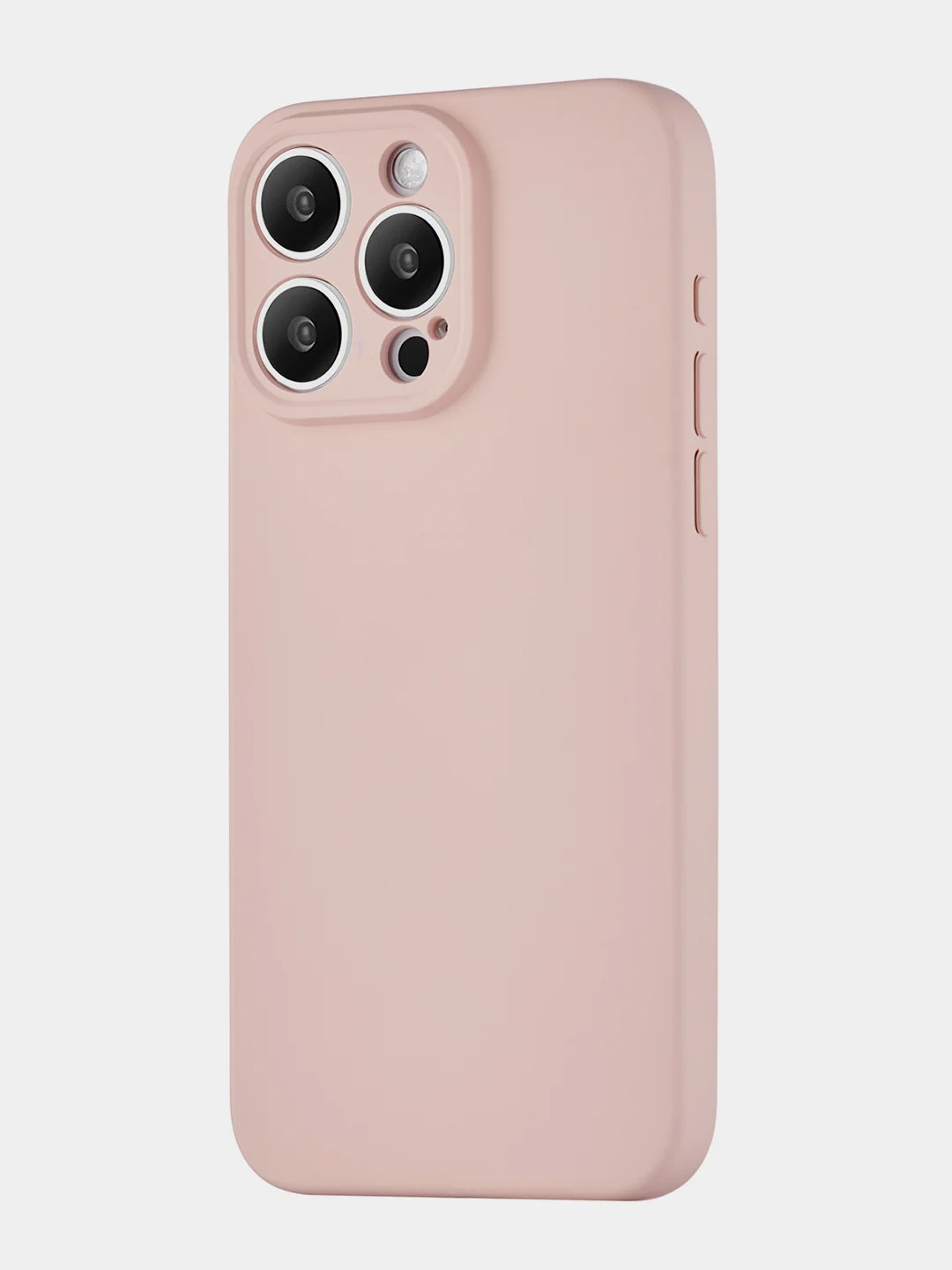 Розовый чехол для iPhone 15 Pro Max Rocket Sense, soft-touch, TPU