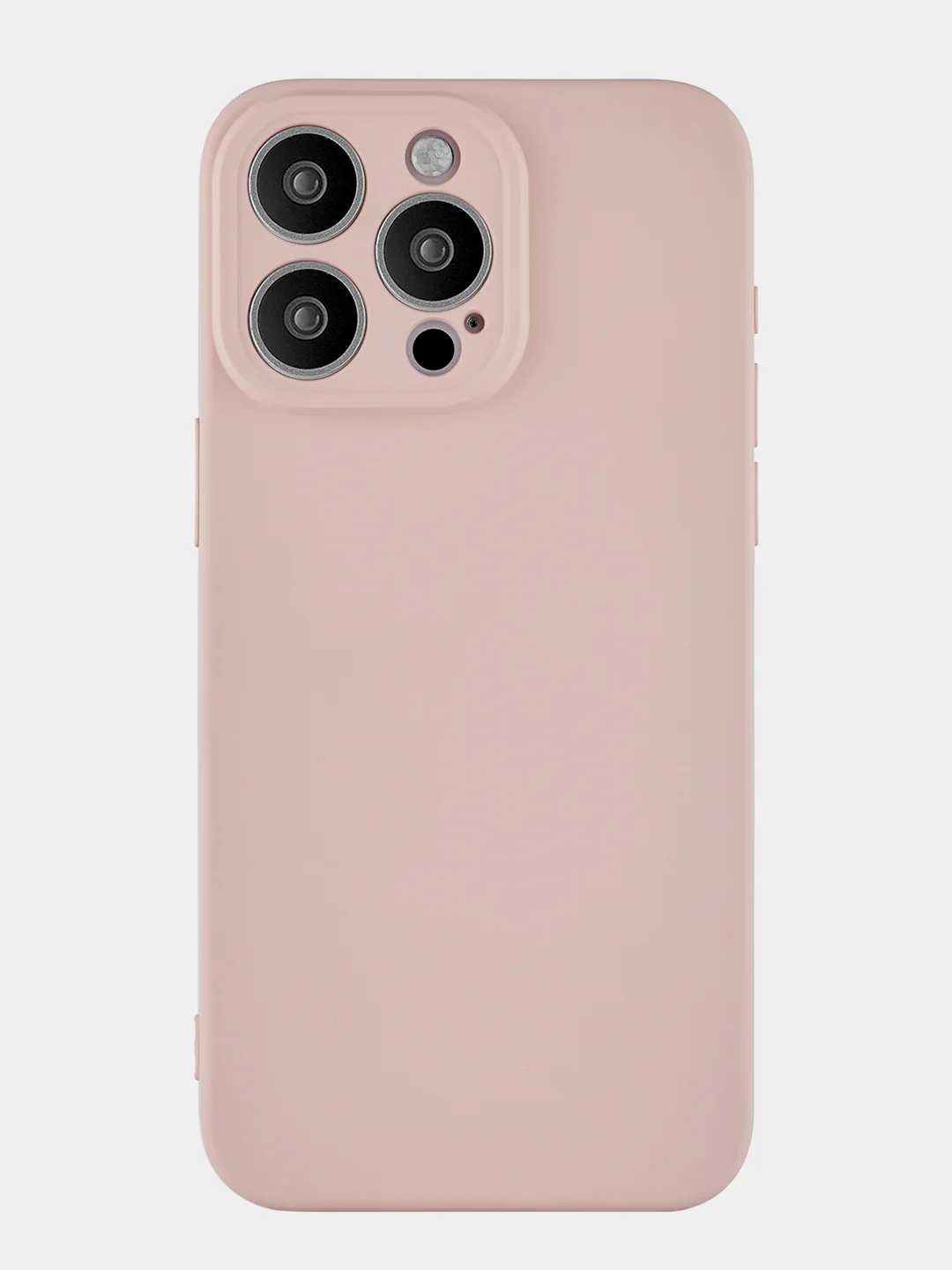 Розовый чехол для iPhone 15 Pro Max Rocket Sense, soft-touch, TPU