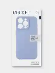Лавандовый чехол для iPhone 15 Pro Max Rocket Sense, soft-touch, TPU