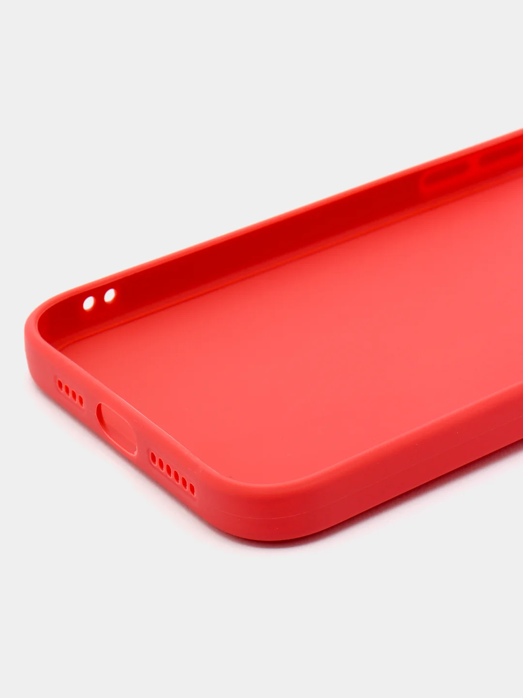 Коралловый силиконовый чехол для Apple iPhone 15 Pro Max (Айфон 15 Про Макс)